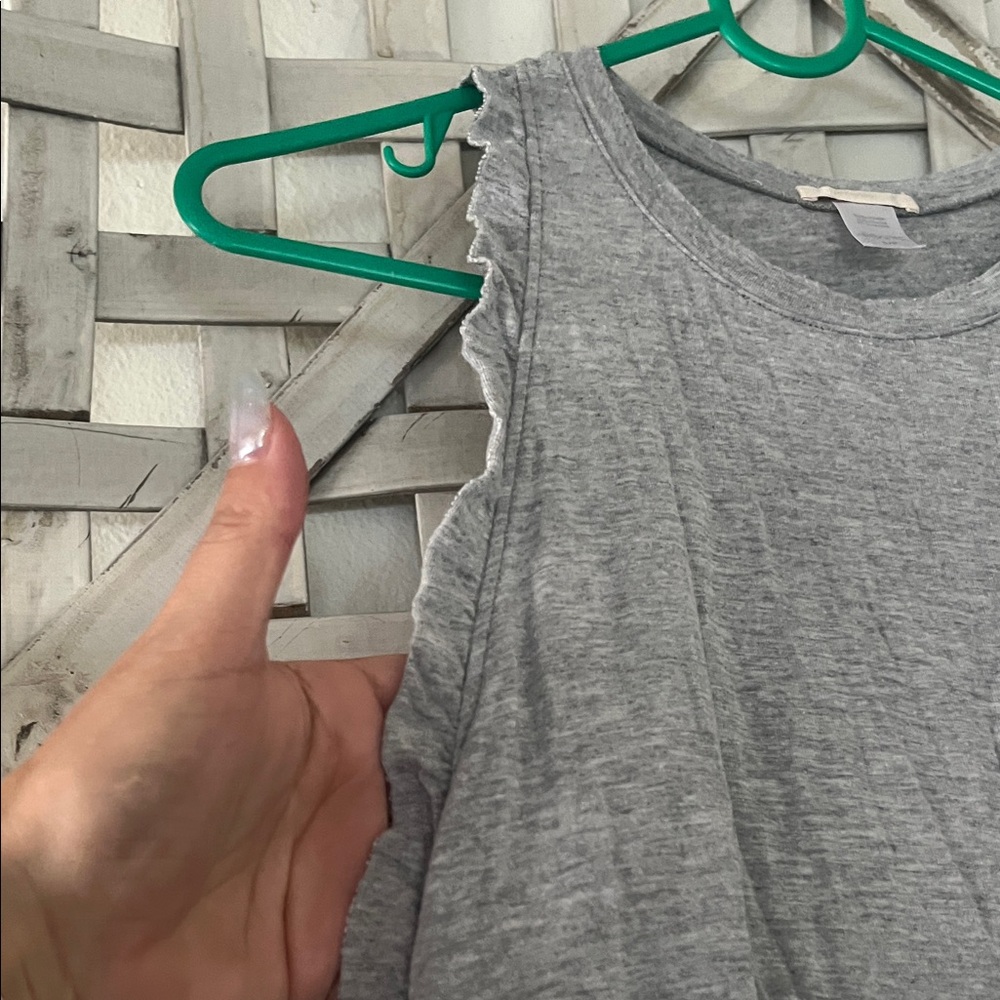 Eberjey Gray Muscle Tee for Women - Picture 3 of 5